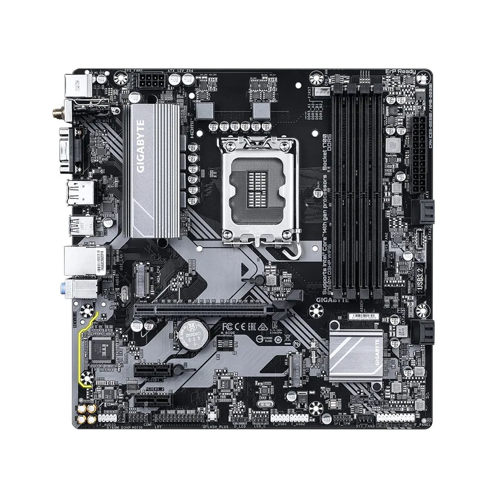 Материнская плата Gigabyte B760M D3HP WIFI6, RTL