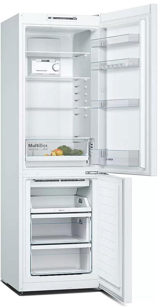 BoschKGN36NW306Двухкамерныйхолодильник,Nofrost,белый