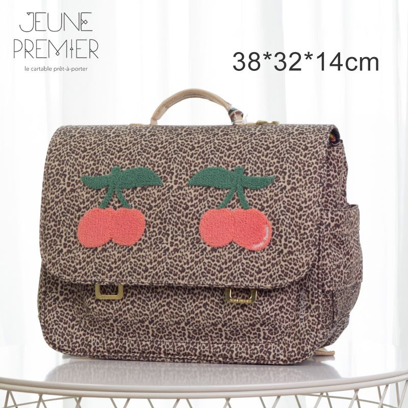 Портфель Jeune Premier It bag MIDI - Leopard Cherry #1