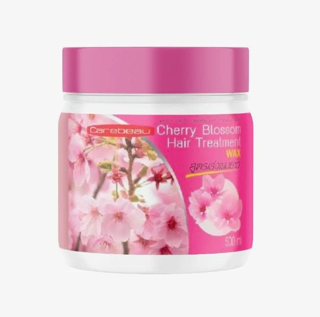 Восстанавливающая маска для волос с экстрактом цветов Вишни Carebeau Cherry Blossom Hair Treatment Wax #1