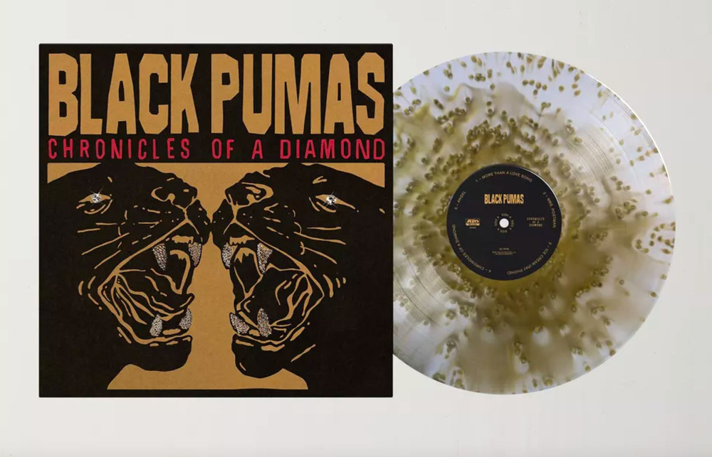 Black Pumas 1000шт в мире Chronicles Of A Diamond (Cloudy Gold USA Limited) Облачно-Золотая Виниловая #1