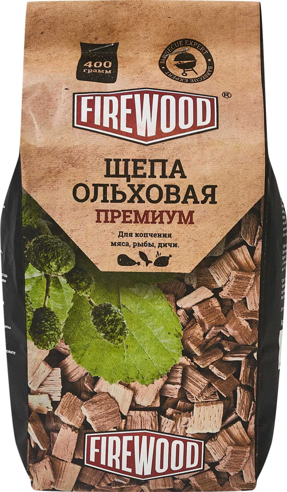 Щепа для копчения ольха Firewood 0.2 кг #1