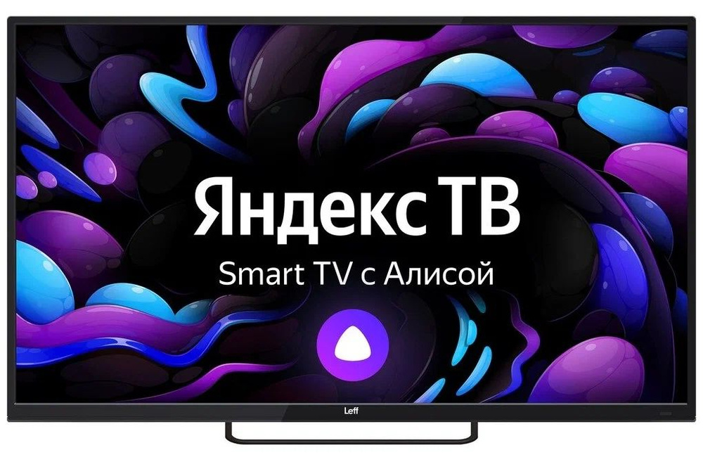 Leff Телевизор 50" 4K UHD, черный #1