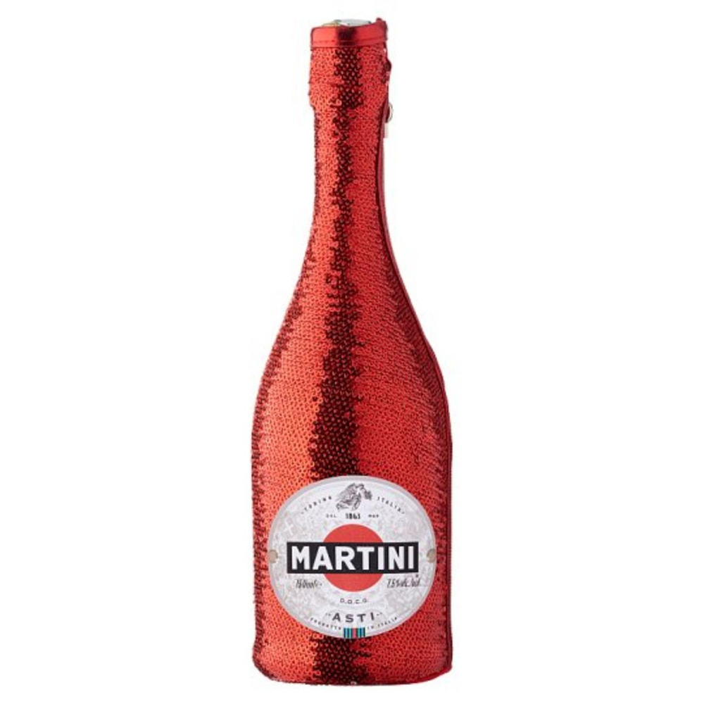 Чехол для бутылки, с надписью Мартини, красный #1