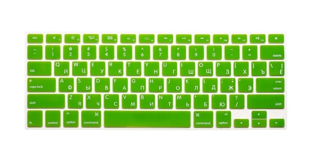 Накладка для клавиатуры с русскими буквами Macbook #1
