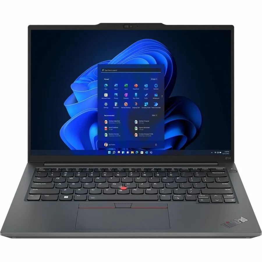 Lenovo ThinkPad E14 Gen 5 Ноутбук 14", AMD Ryzen 5 7530U, RAM 16 ГБ, SSD 512 ГБ, AMD Radeon RX Vega 7, #1