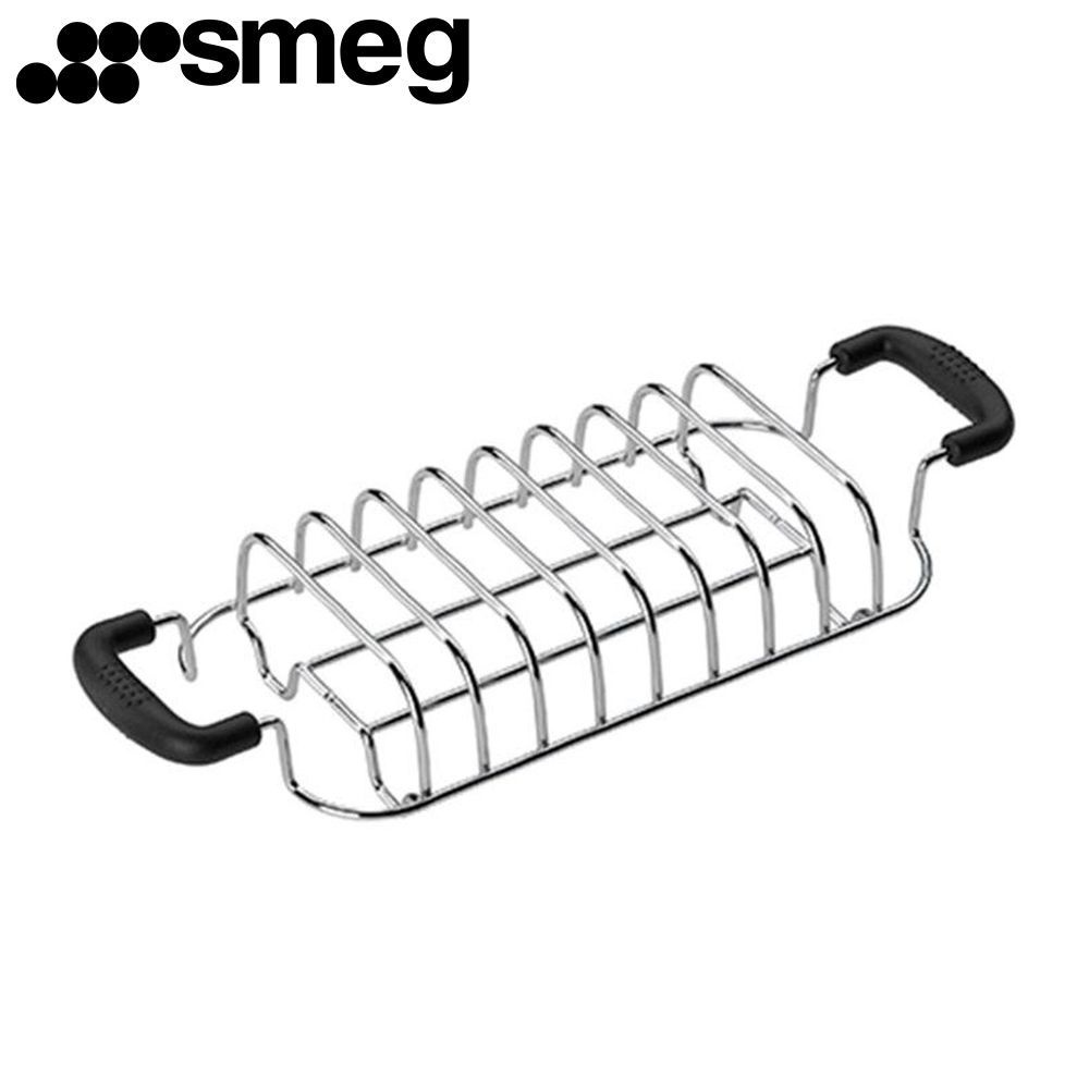 Решетка для подогрева булочек SMEG для тостера, TSBW01 / нержавеющая сталь  #1