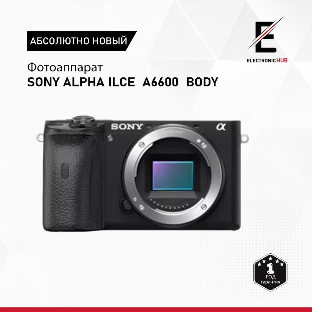 Фотоаппарат Sony ALPHA ILCE A6600 BODY #1