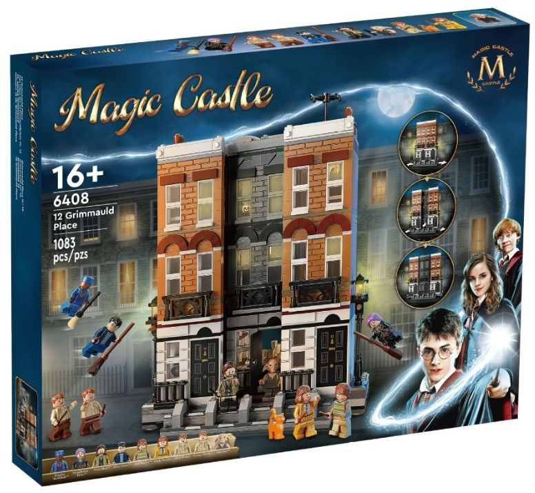 Конструктор Magic Castle серия Гарри Поттер Площадь Гриммо, дом 12, 1083 детали  #1