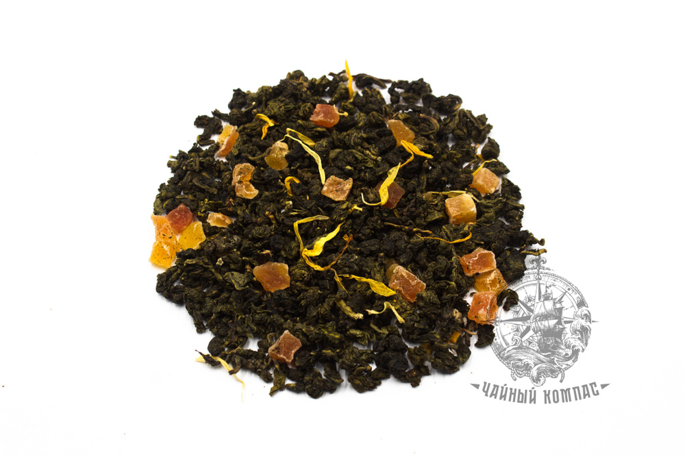 Настоящий катайский листовой чай улун (оолонг) МАНГОВЫЙ рассыпной, 500 грамм  #1