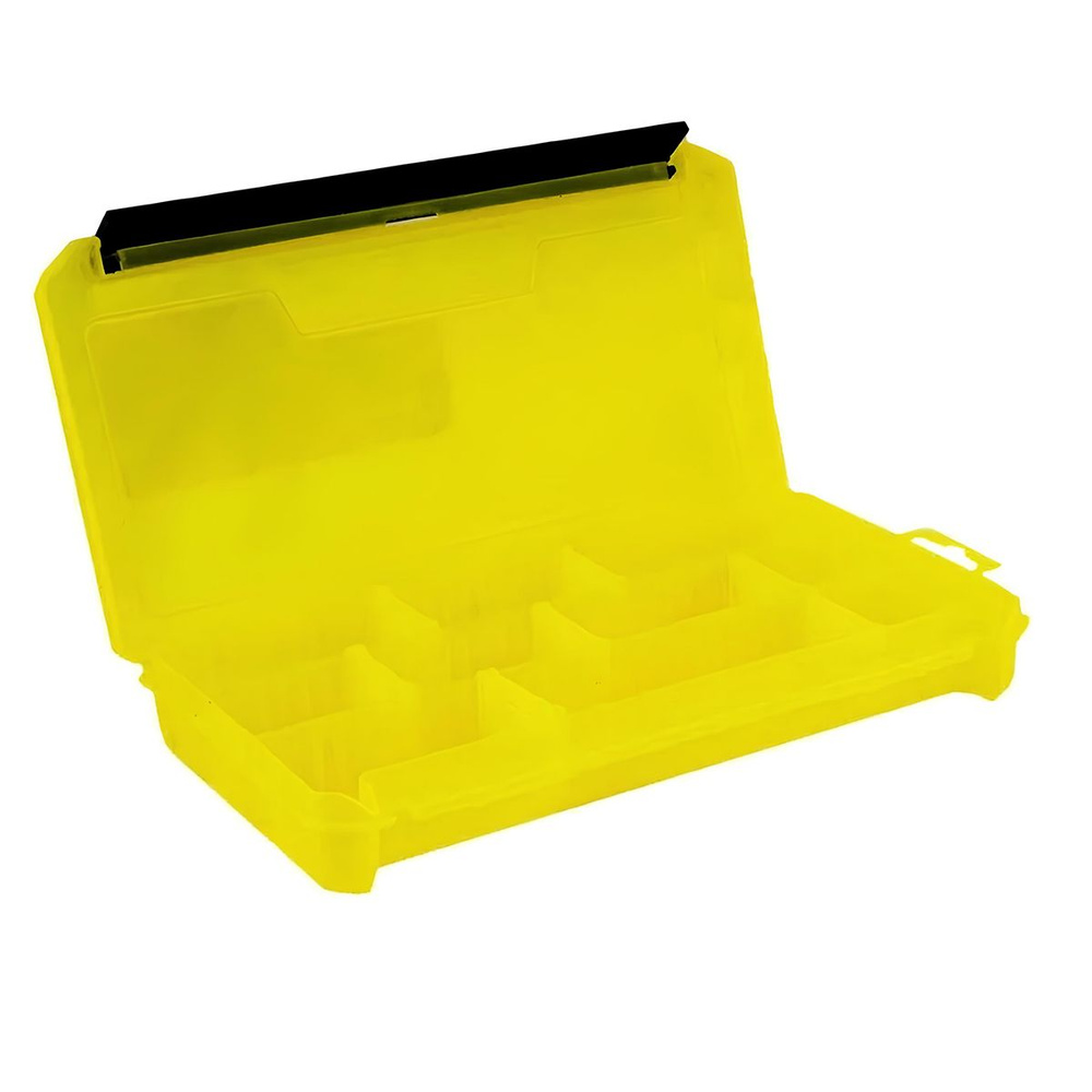 Коробка для приманок КДП-2 желтая (230х115х35мм) #1