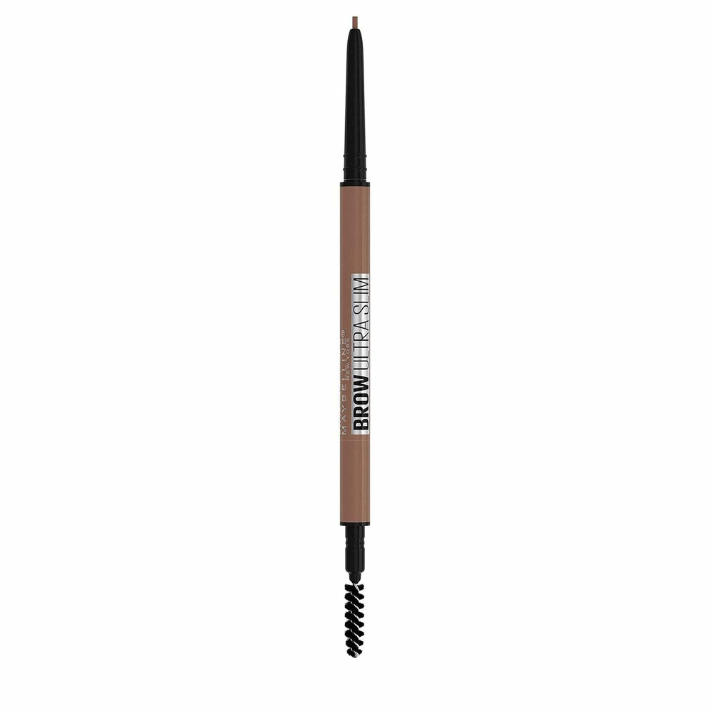 MAYBELLINE NEW YORK brow ultra slim карандаш для бровей, оттенок warm brown #1