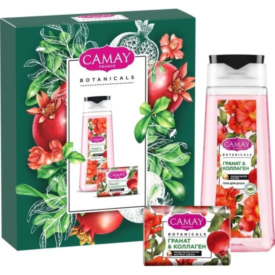 Подарочный набор CAMAY Pomegranate (гель для душа + мыло) #1