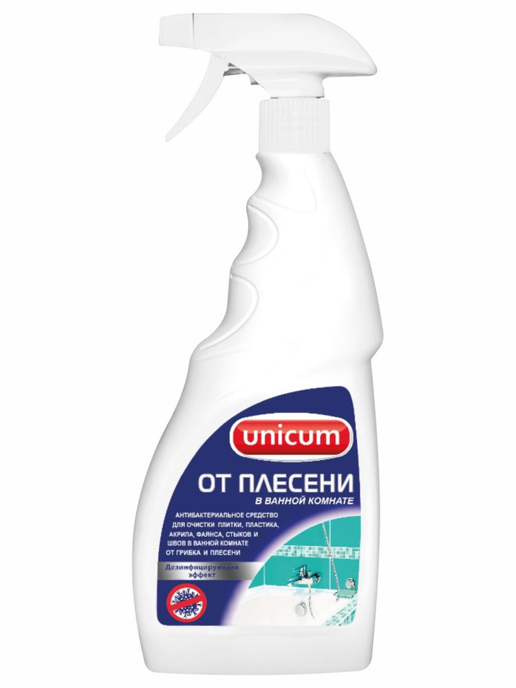 Unicum Чистящее средство от плесени в ванной комнате, 500мл #1