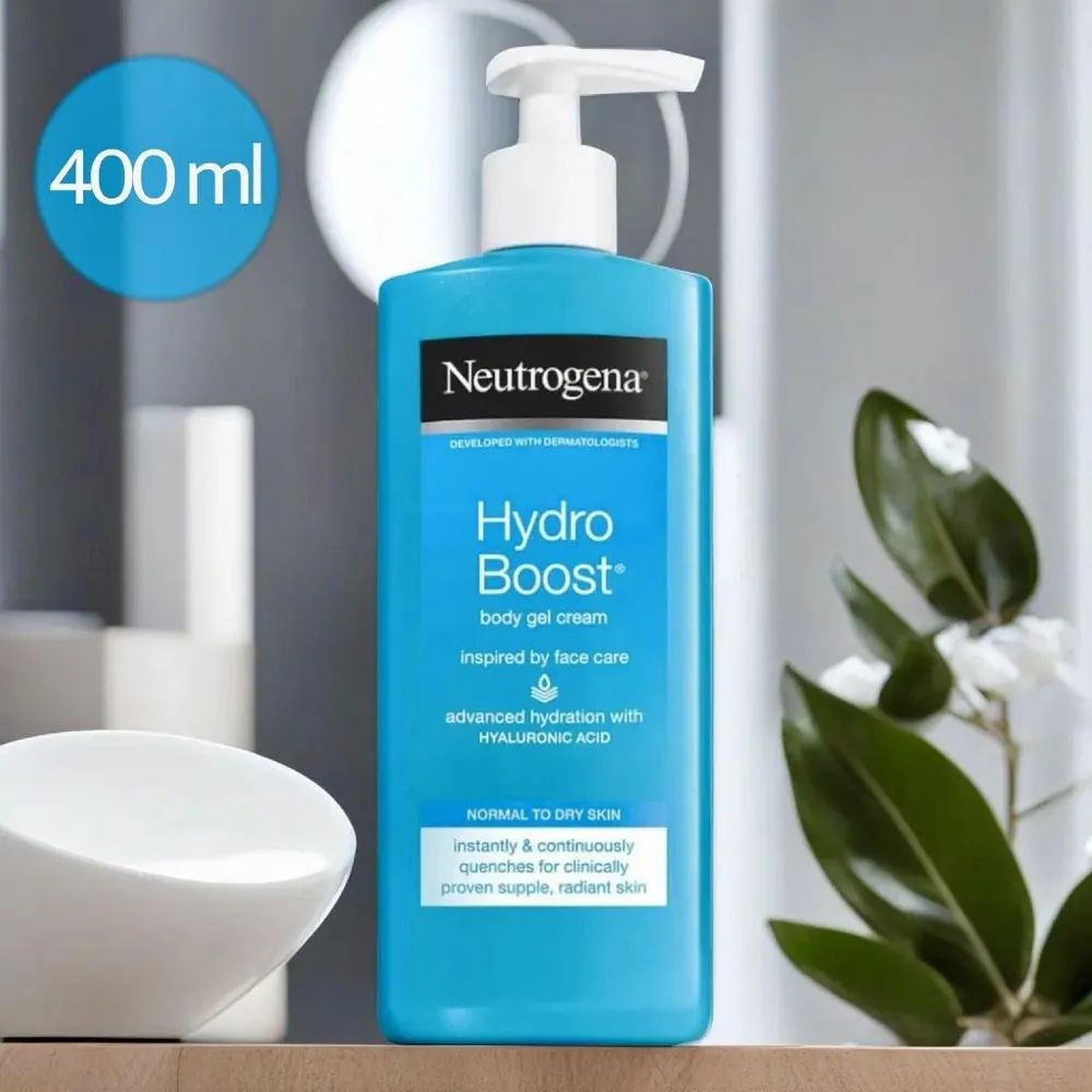 Neutrogena Увлажняющий крем-гель для тела Hydro Boost Body Gel Cream, 400мл  #1