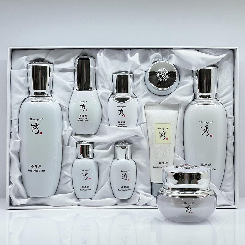 The Saga of Xiu Набор уходовой косметики Sunhyeyun Pure White Special Set #1