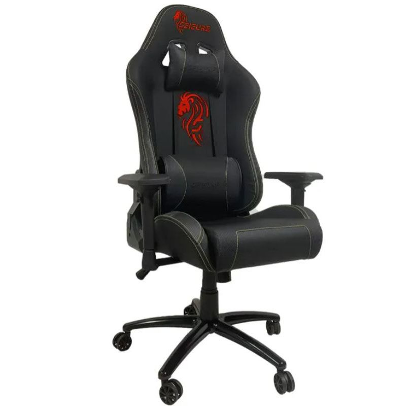CyberZone Игровое компьютерное кресло, серое с черным 26 #1