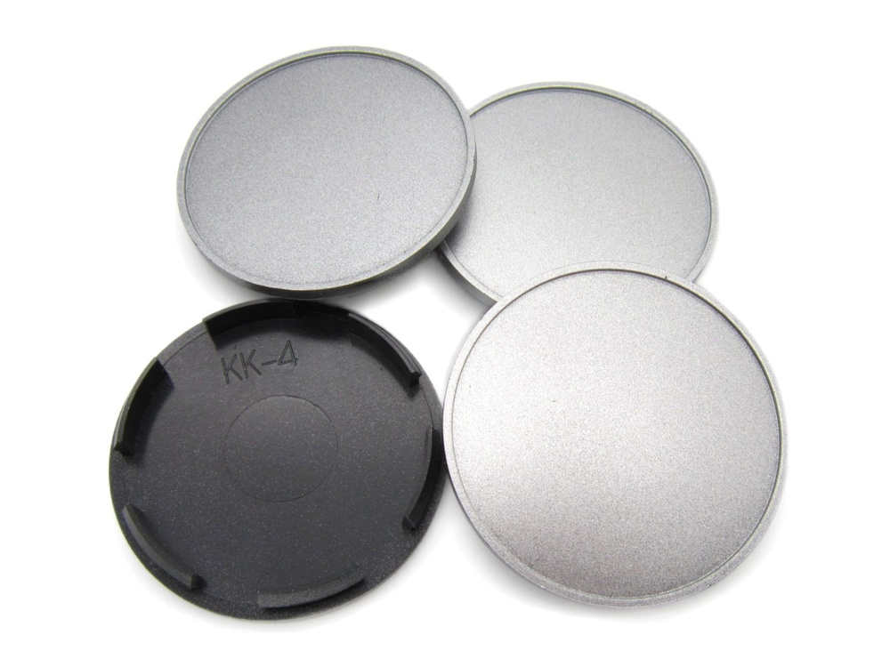 Колпачки заглушки на литые диски 60/55/7 мм, КК-4, комплект 4 шт.  #1