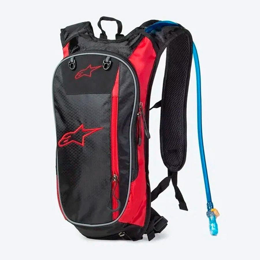 Рюкзак гидропак ALPINESTARS черно-красный / Емкость для питья / Гидратор  #1