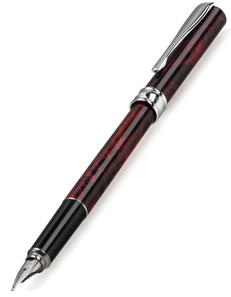 Перьевая ручка AURORA Magellano Bordeaux Lacquer Barrel and Cap Chrome Plated (AU A18-CXM)  #1