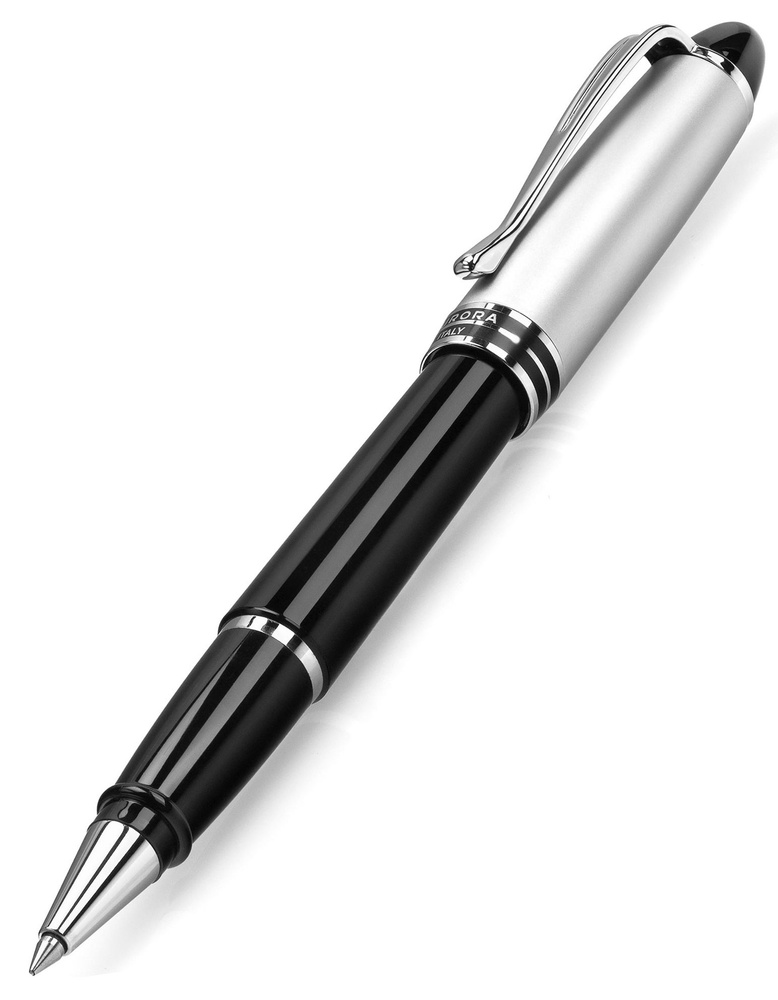 Ручка-роллер AURORA Ipsilon Black Resin Chrome Cap Chrome Plated (AU B71-C) #1