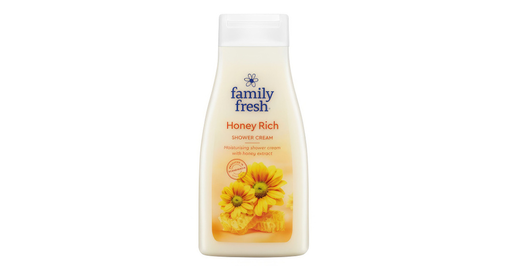 Гель-крем для душа Family Fresh Honey Rich 500 мл #1