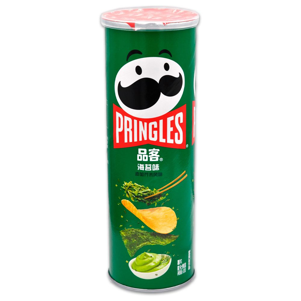 Чипсы Pringles cо вкусом морской капусты, 110 г (Китай) #1