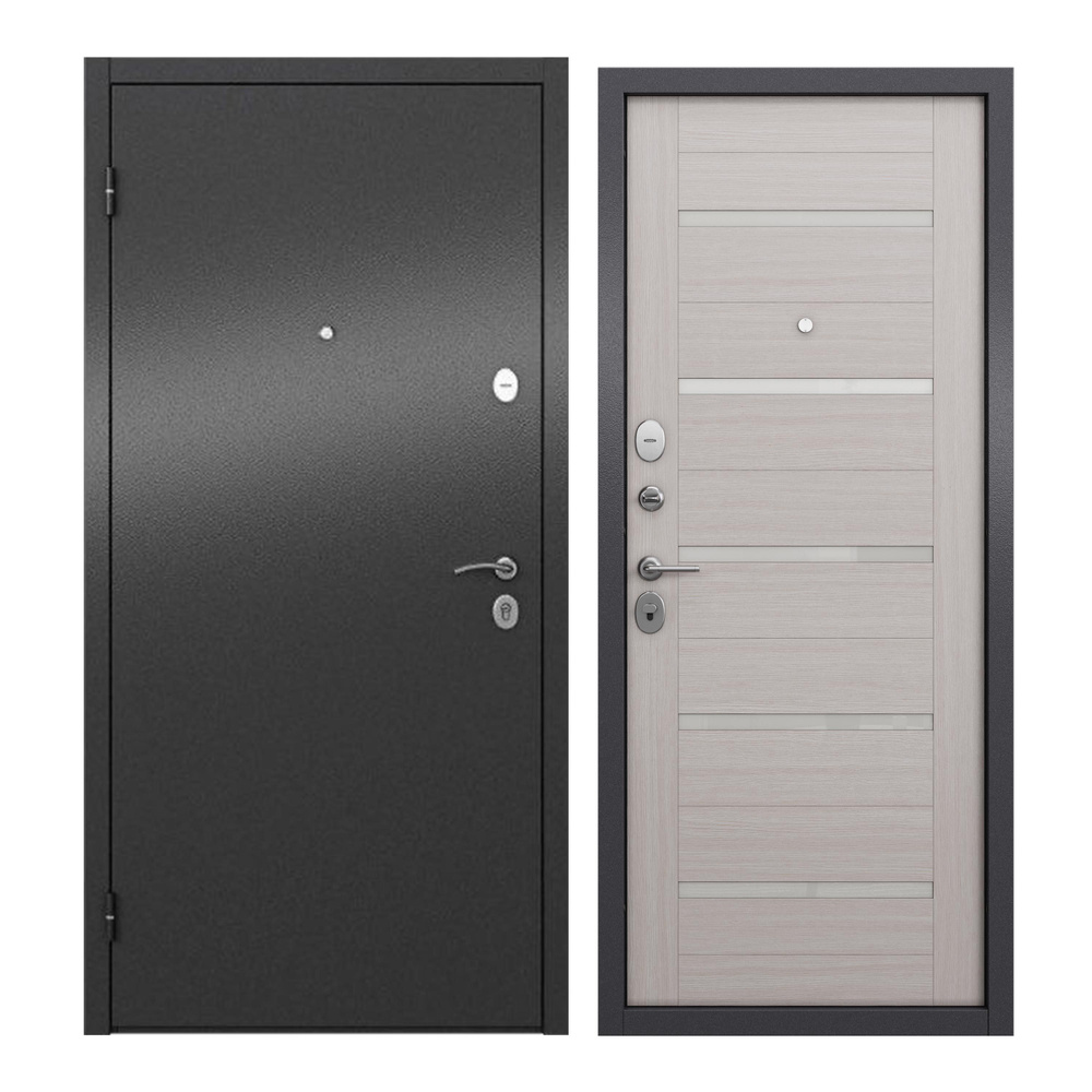 Дверь входная для квартиры Unicorn металлическая Apartment X 860х2050, открывание влево, антивандальное #1