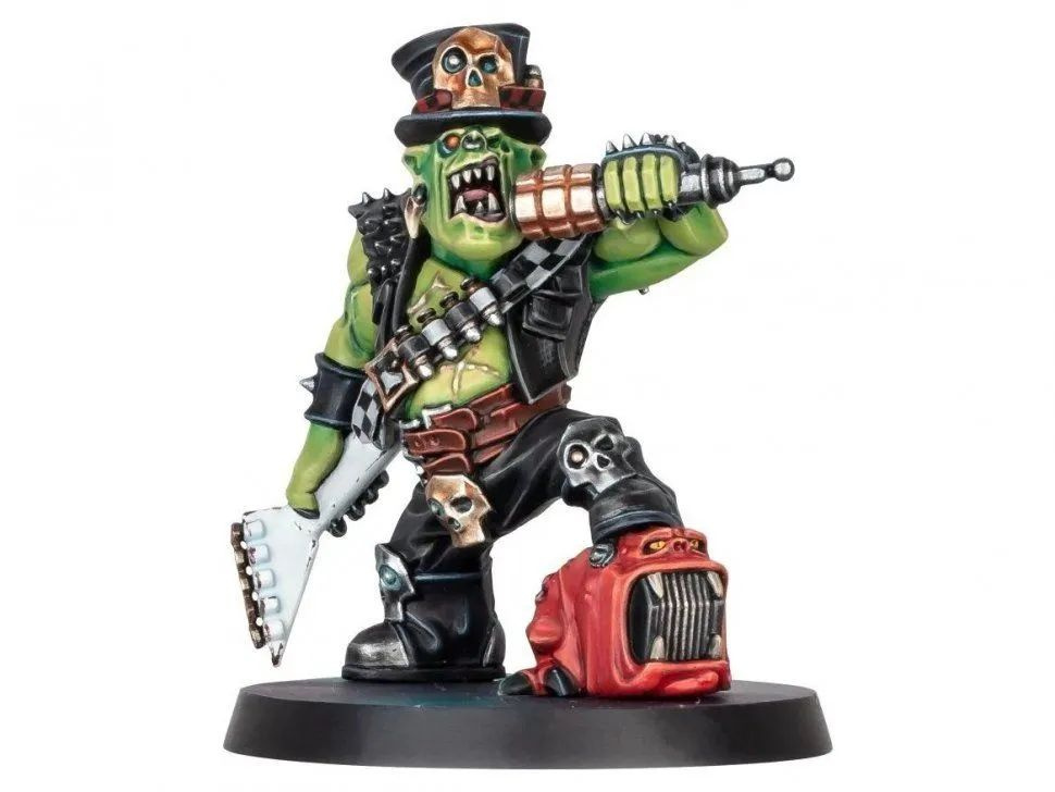 Миниатюра для игры Games Workshop Warhammer 40000 Orks: Goff Rocker (Commemorative Series)  #1