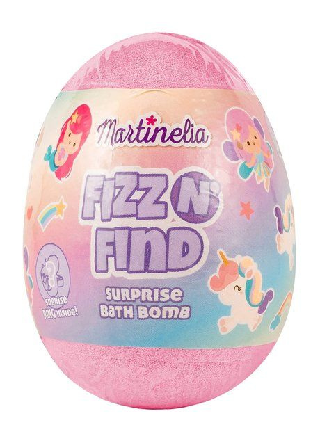 Бомбочка для ванны с сюрпризом Egg bath bomb pink #1