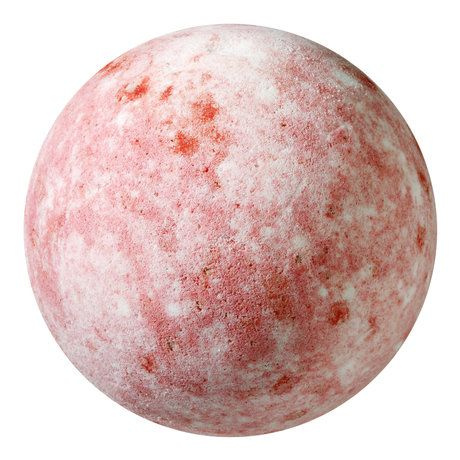 Игристый шарик для ванны с ароматом земляники Strawberry Fizzing Ball  #1