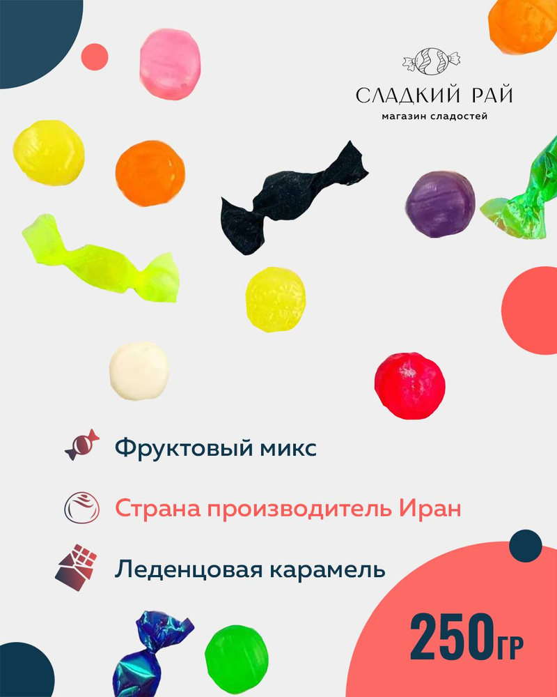 Карамель Иран мини Candy Premium mini 250 г #1