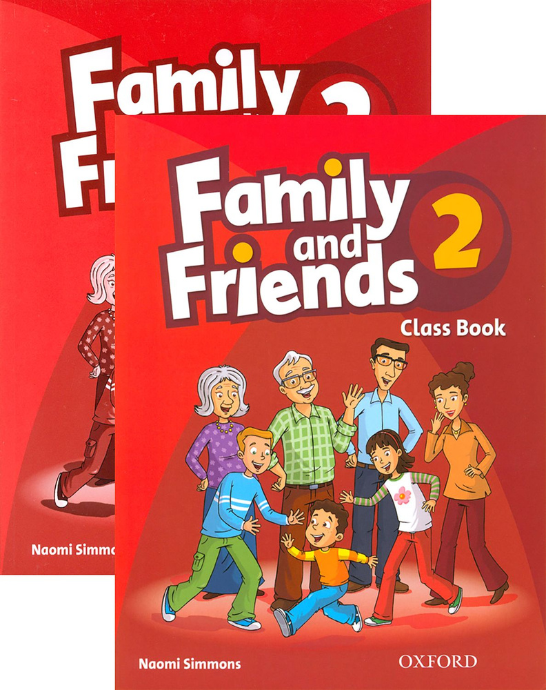 Family and Friends. Level 2. Class Book. Workbook / Книга на Английском #1