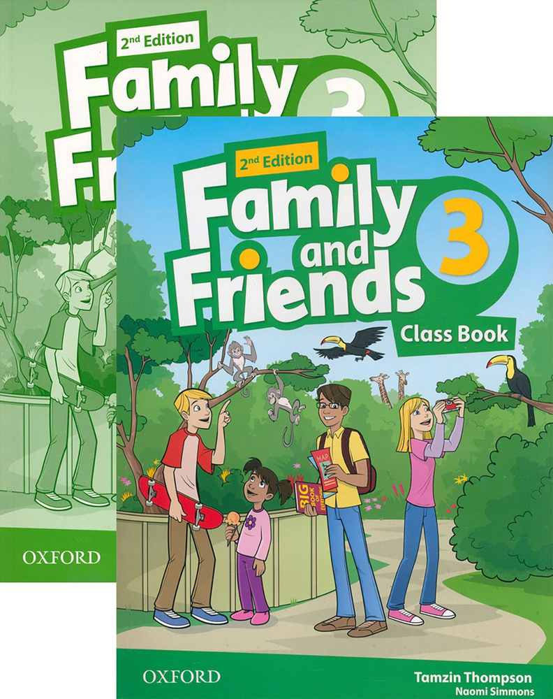 Family and Friends 2nd Edition Level 3 Class Book + Workbook | Thompson Tamzin, Driscoll Liz #1