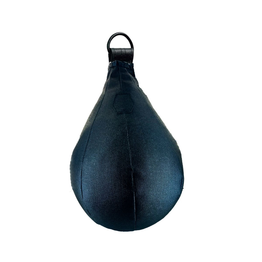 Груша боксёрская Капля - Elit 5 кг 40 см диаметр 22 см. Натуральная кожа, наполнитель резиновая крошка. #1