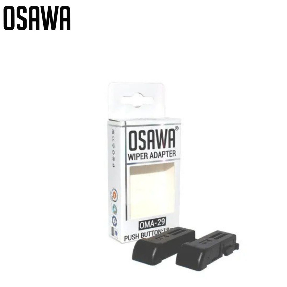 Адаптер OSAWA OMA-29 тип MG/GWB071 крепление Push Button 18мм. Переходник для щеток стеклоочистителя #1