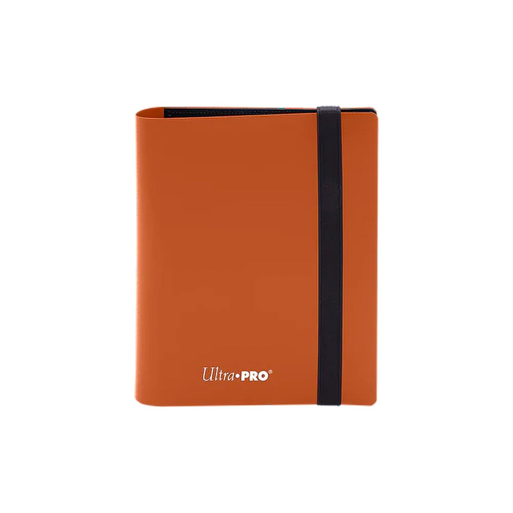 Альбом для карт Ultra Pro Eclipse 2-Pocket PRO-Binder с 20 листами 2x1 (Pumpkin Orange)  #1