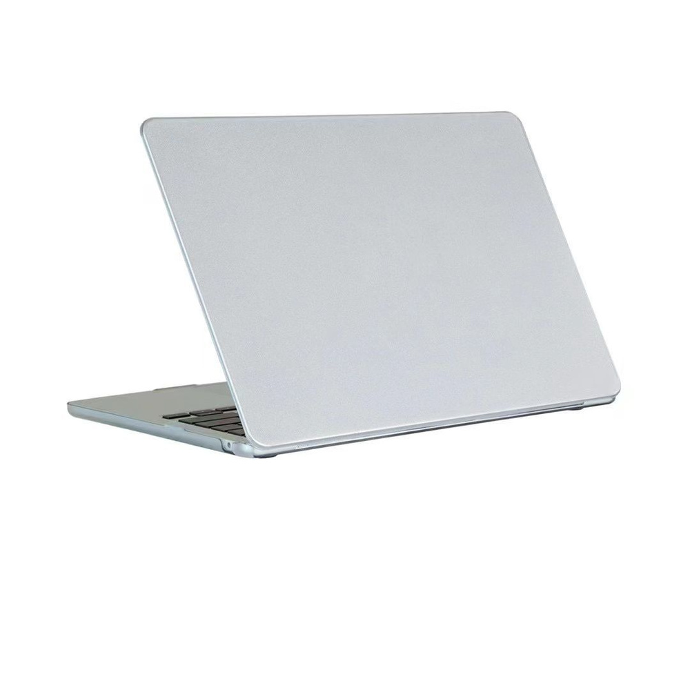 Чехол накладка пластиковая Crystalline - Кристал, серый, прозрачный для MacBook-Макбук 14.2 Pro A2442, #1