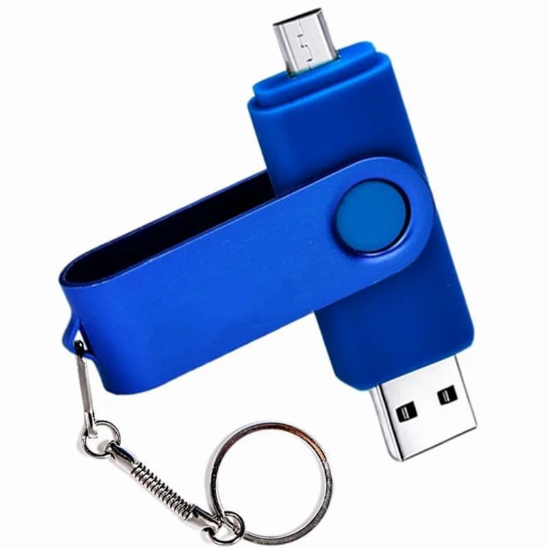 USB-флеш-накопитель BIYETIMI Флэш-накопитель 3в1 , USB micro USB+ USB Type C 64Гб (R560-B1-BLUE-64JB) #1