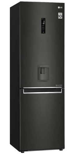 LG Холодильник GB-F61BLHMN, черный, серебристый #1