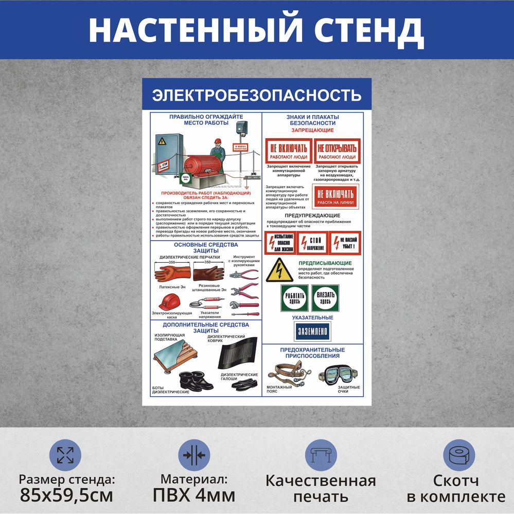 Информационный стенд для кабинета Технологии 