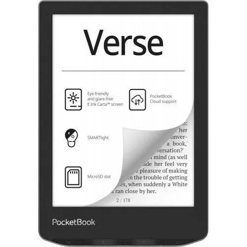 Pocketbook 6" Электронная книга 629, черно-серый #1