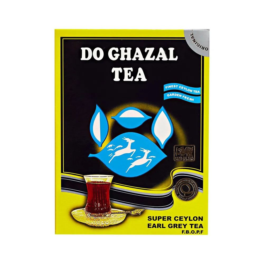 Чай черный Do Ghazal цейлонский высшего сорта с маслом бергамота, 225 грамм  #1
