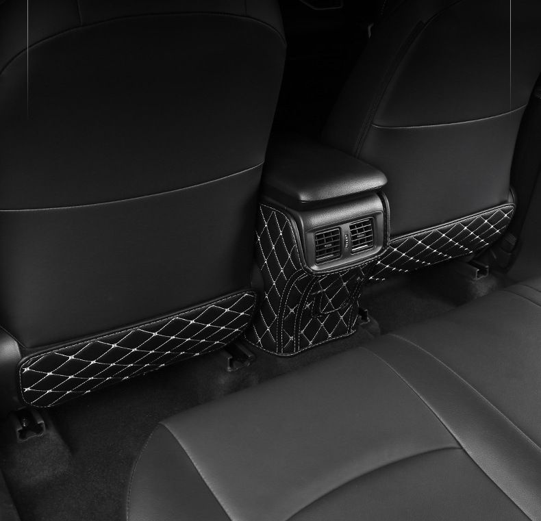 Защитные накладки на низ спинки сидений и консоль для Toyota RAV4 (Тойота Рав 4) XA50 2019 2020 2021 #1