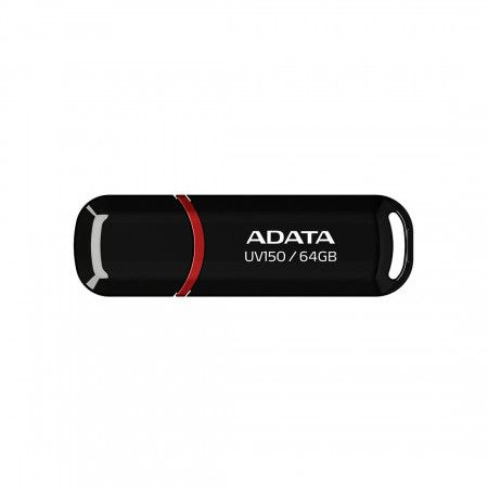 ADATA USB-флеш-накопитель UV150 AUV150-64G-RBK 64 ГБ #1