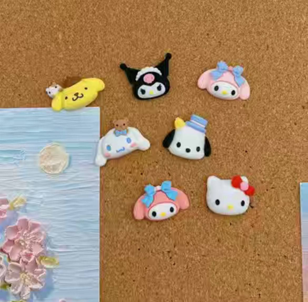 Кнопки для доски Hello Kitty #1