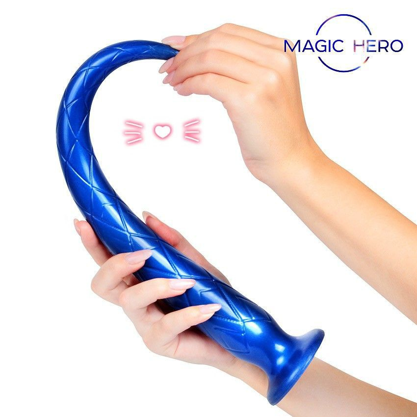 Bior toys Анальный стимулятор, цвет:темно-синий, Без вибрации, 37см  #1