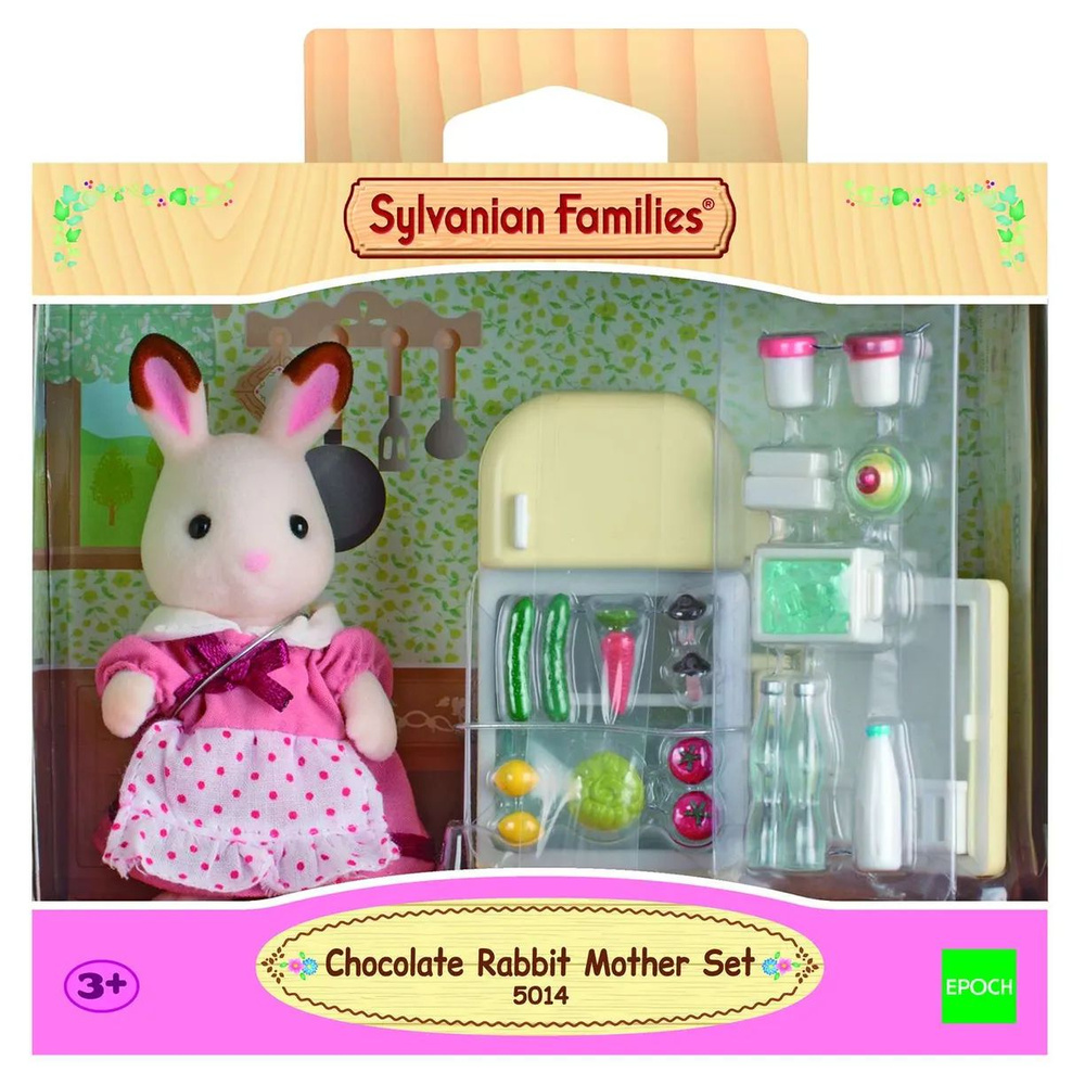 Набор Sylvanian Families Мама кролик и холодильник 5014 #1