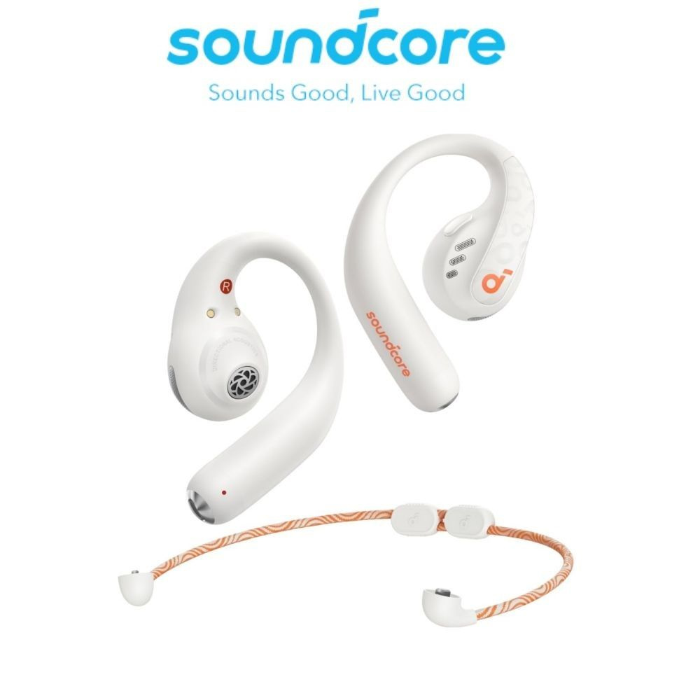Беспроводные наушники Soundcore by Anker AeroFit Pro с костной проводимостью - White  #1