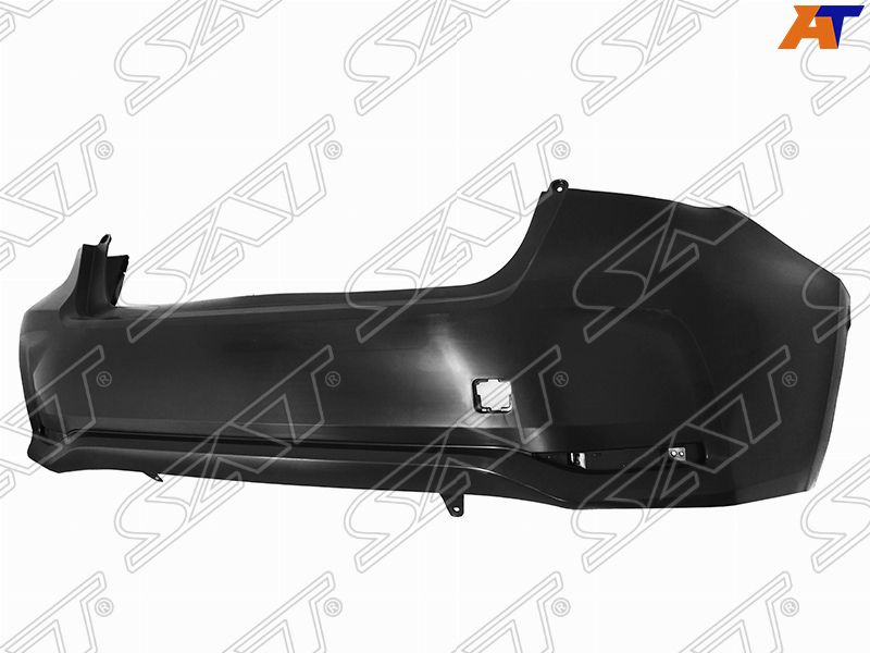 Бампер задний Toyota Corolla (E210) 18-22 (С отверстием под крюк)